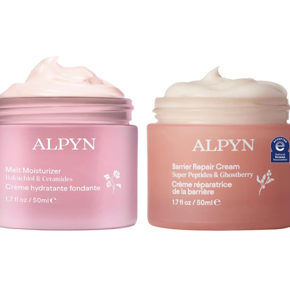 New Alpyn BUNDLE Super Peptide & Ghostberry Moisturizer & Melt Moisturizer